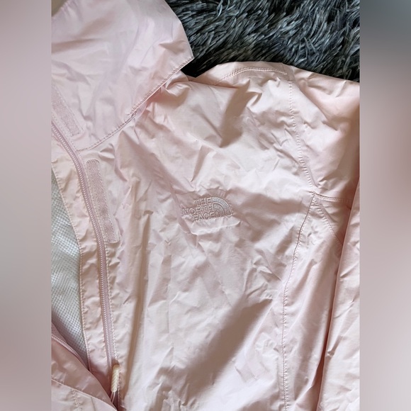 The North Face Women’s Hooded Rain Jacket Light Pink - Size XXL - Picture 4 of 6